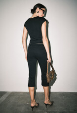 Ring Detail Short Sleeve Top