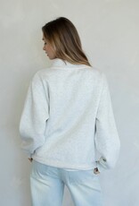 Nelly Mock Neck Long Sleeve Sweatshirt