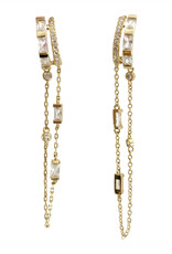 Davina Statement Huggie Earrings