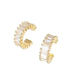 Mini Baguette CZ Huggie