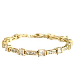 Reanne CZ Gold Bracelet