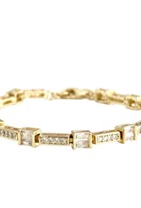 Reanne CZ Gold Bracelet