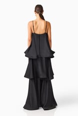 Elliatt Tilly Tiered Textured Satin Maxi Dress
