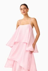 Elliatt Tilly Tiered Textured Satin Maxi Dress