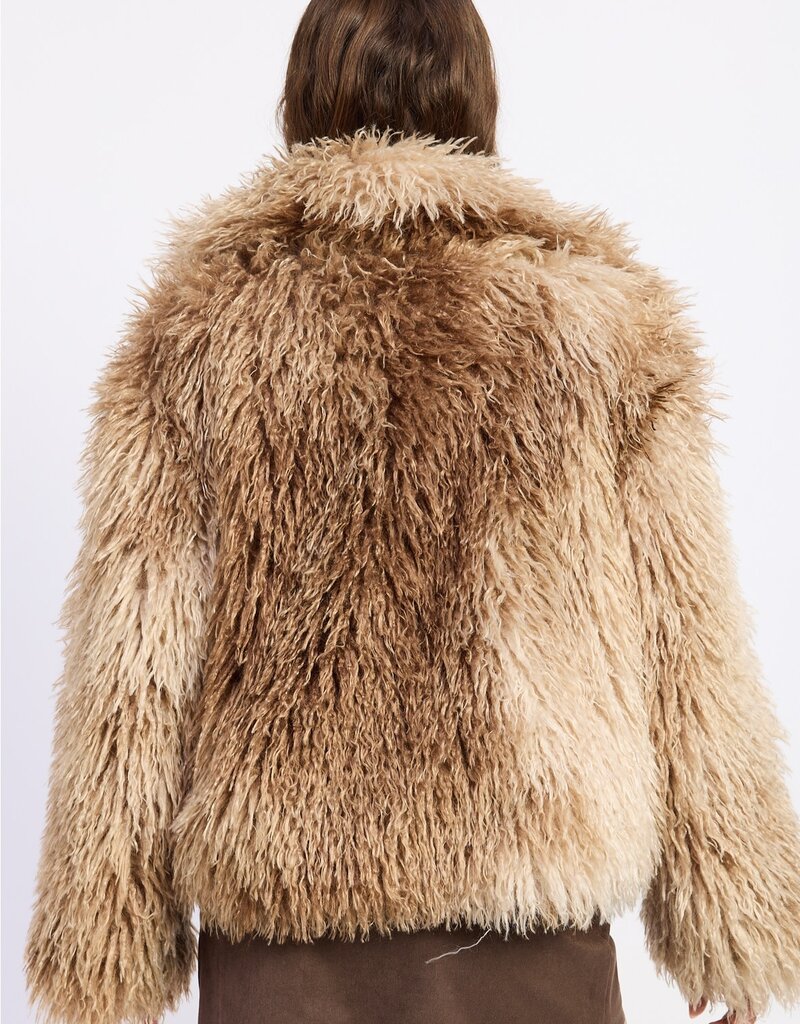 Hudson Faux Fur Jacket