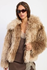 Hudson Faux Fur Jacket
