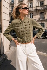 Izzy Multi Button Cropped Jacket