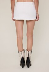 Twill Micro Skort Mini Skirt