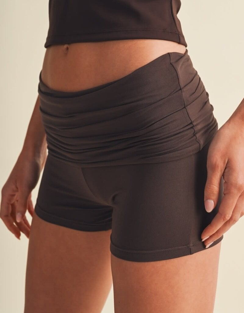 GLO Soft Knit Foldover Shorts