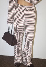 Madison Striped drawstring lounge pants