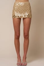Bianca Paillette Skort Mini Skirt