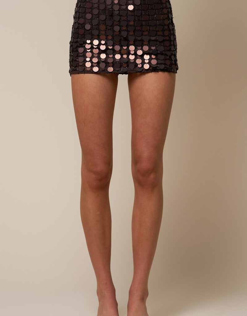 Bianca Paillette Skort Mini Skirt