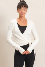 Wrap Knit Long Sleeve Sweater
