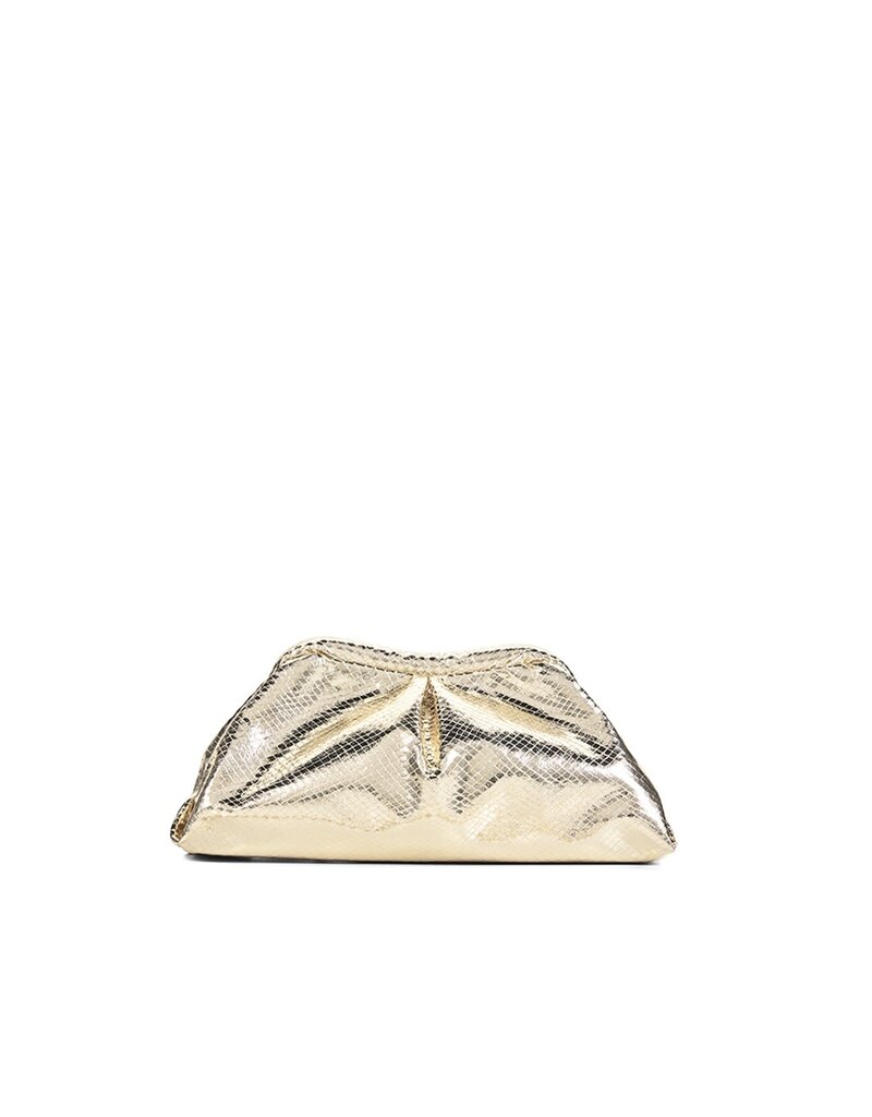 Billini Corazon Clutch Bag Gold Scale
