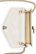Billini Anita Crossbody Bag White Lizard