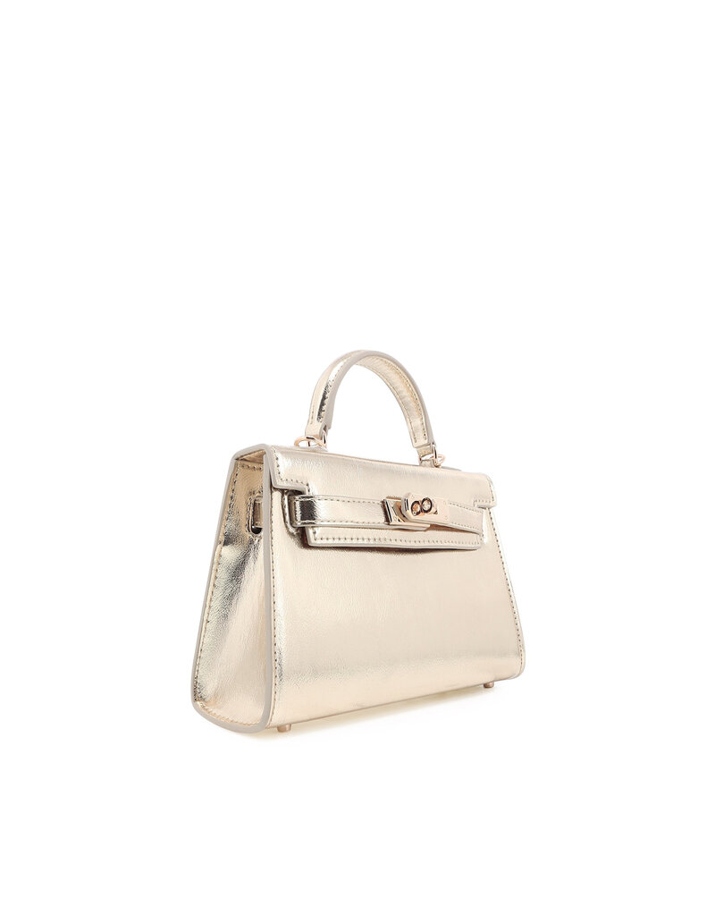 Billini Hariette Handle Bag Gold Metallic