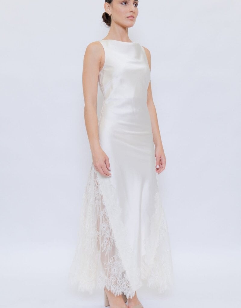 Kearney Side Lace Maxi Dress