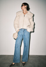 Sosie Boucle Zip Up Jacket