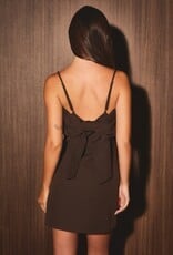 Holly Back Bow Cami Strap Mini Dress