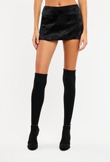Romee Satin Floral Jacquard Skort Mini Skirt