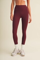 GLO Side Contrast Color Block Leggings