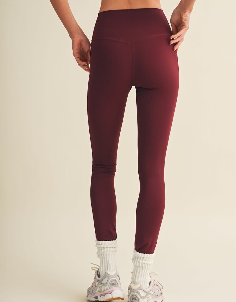 GLO Side Contrast Color Block Leggings