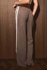 Side Stripe Waffle Knit Lounge Pants