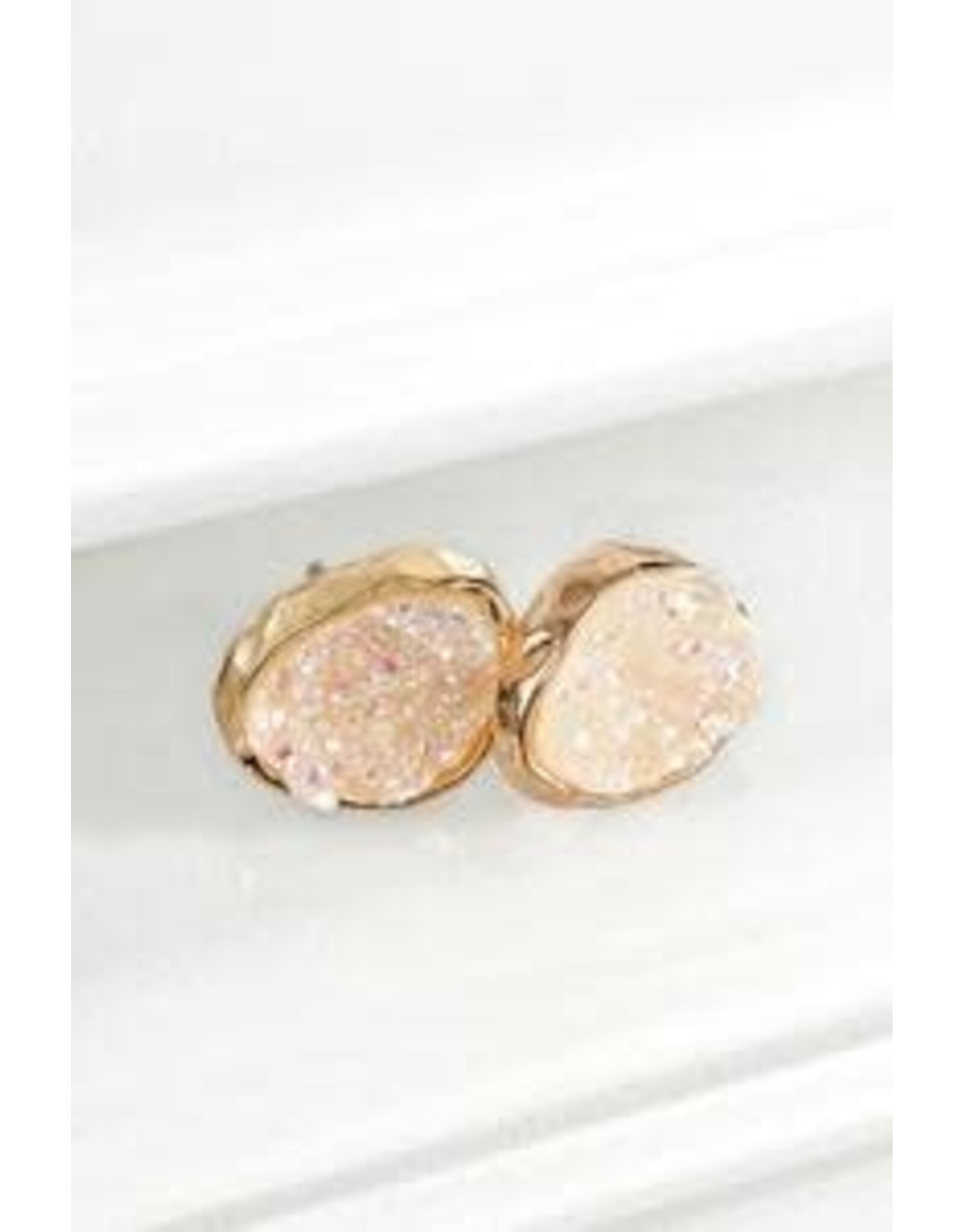 Druzy Stud Earrings