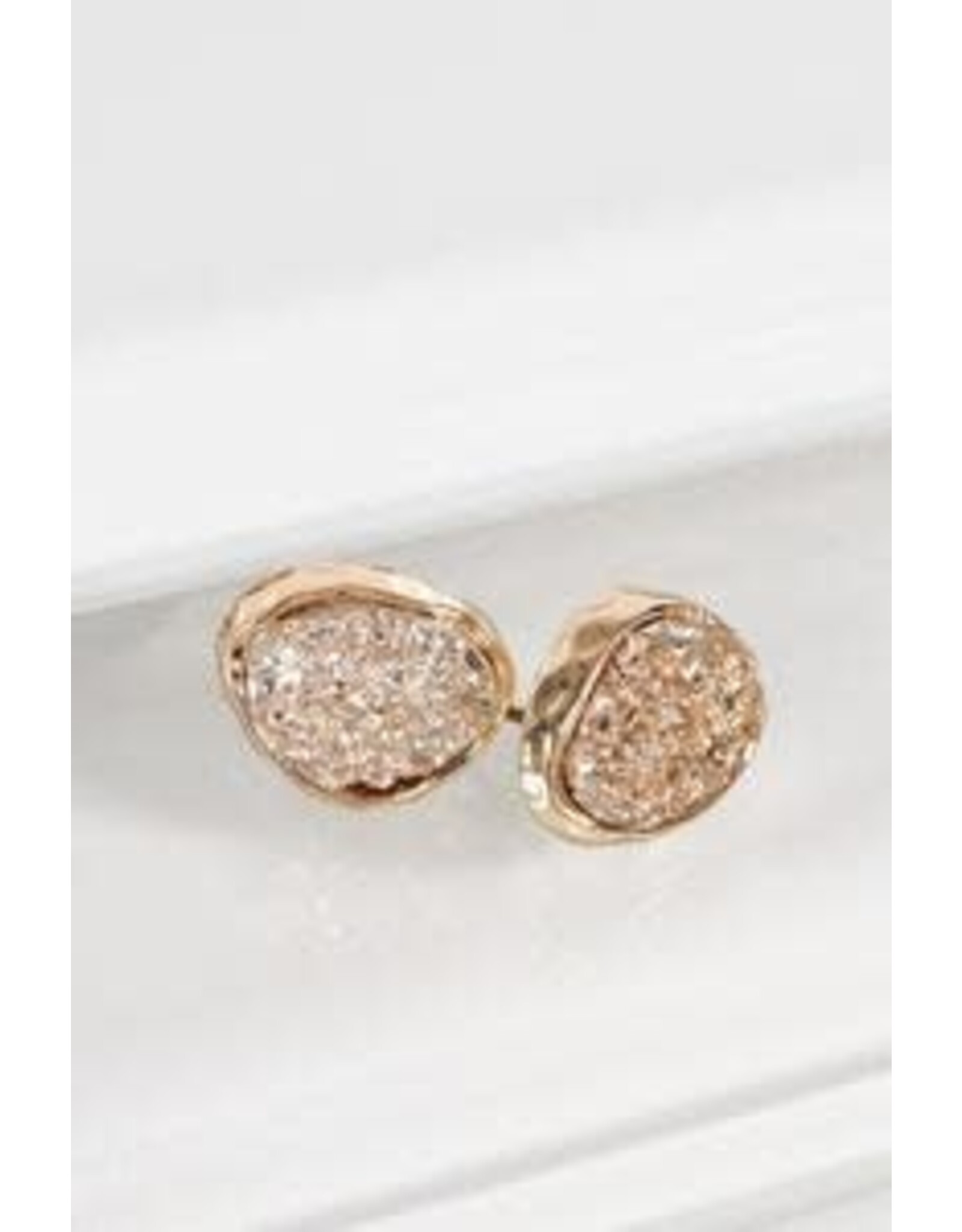 Druzy Stud Earrings