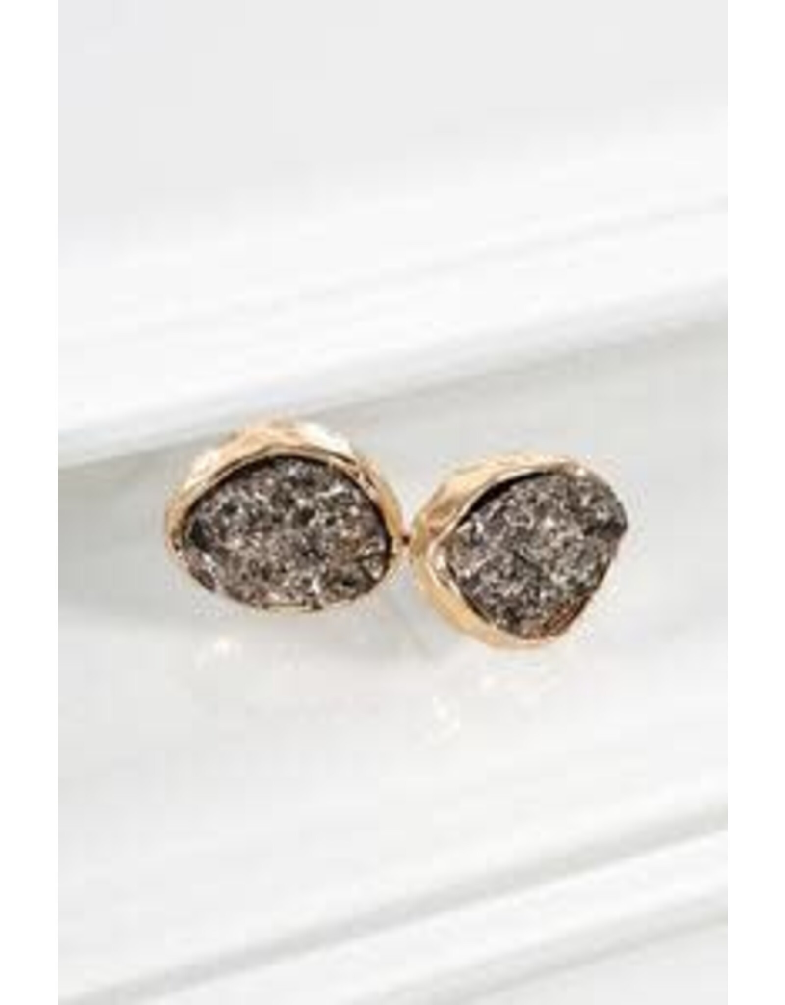 Druzy Stud Earrings