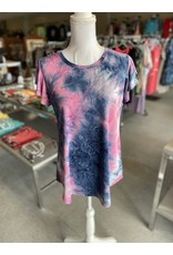 Pinky Tie Dye Top