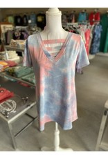 Cotton Candy TieDye Top