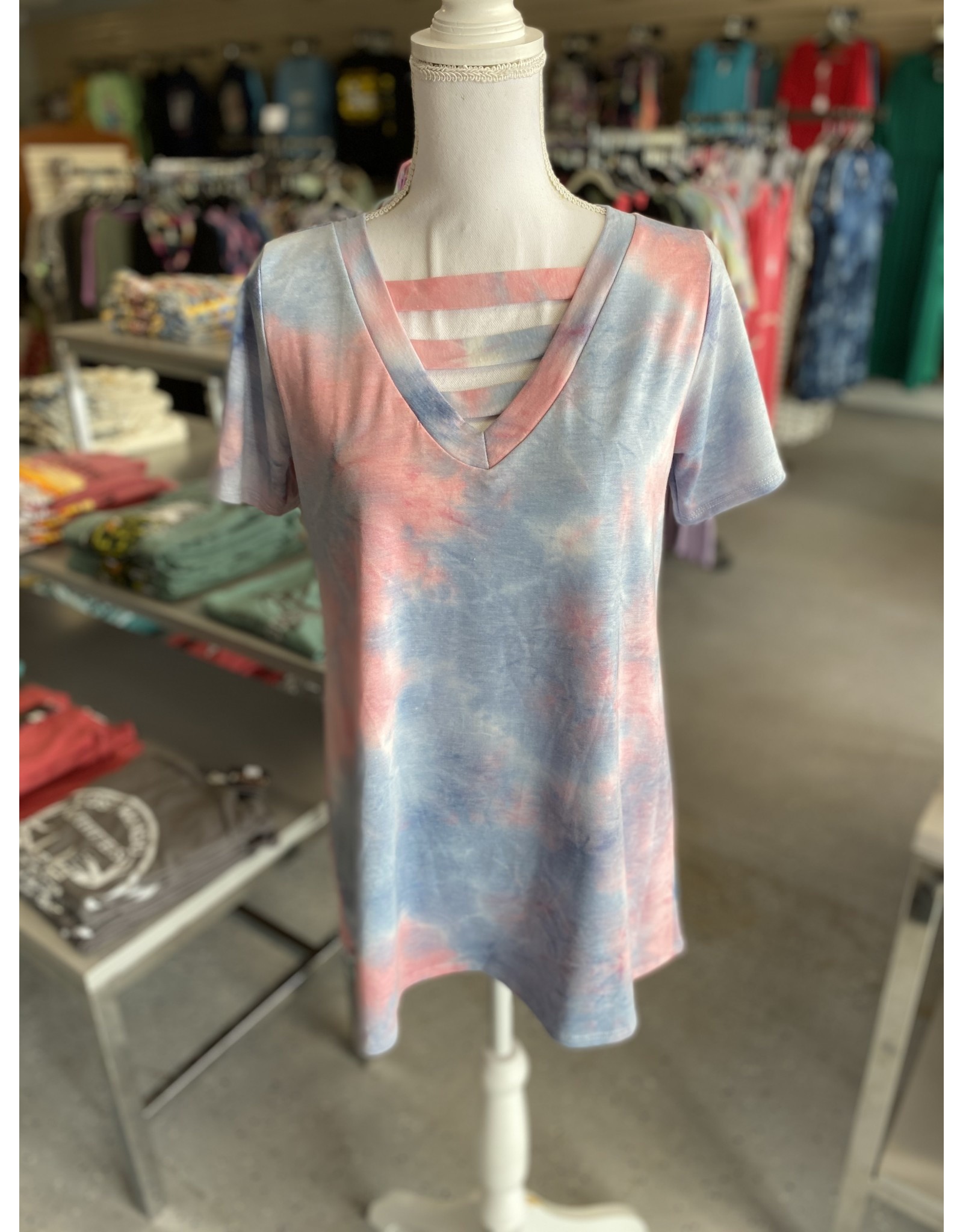 Cotton Candy TieDye Top