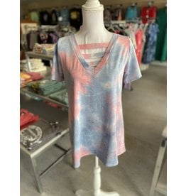 Cotton Candy TieDye Top