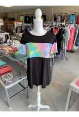 Black and Tie Dye Top