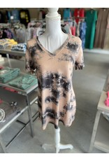 Mauve Tie-Dye Top