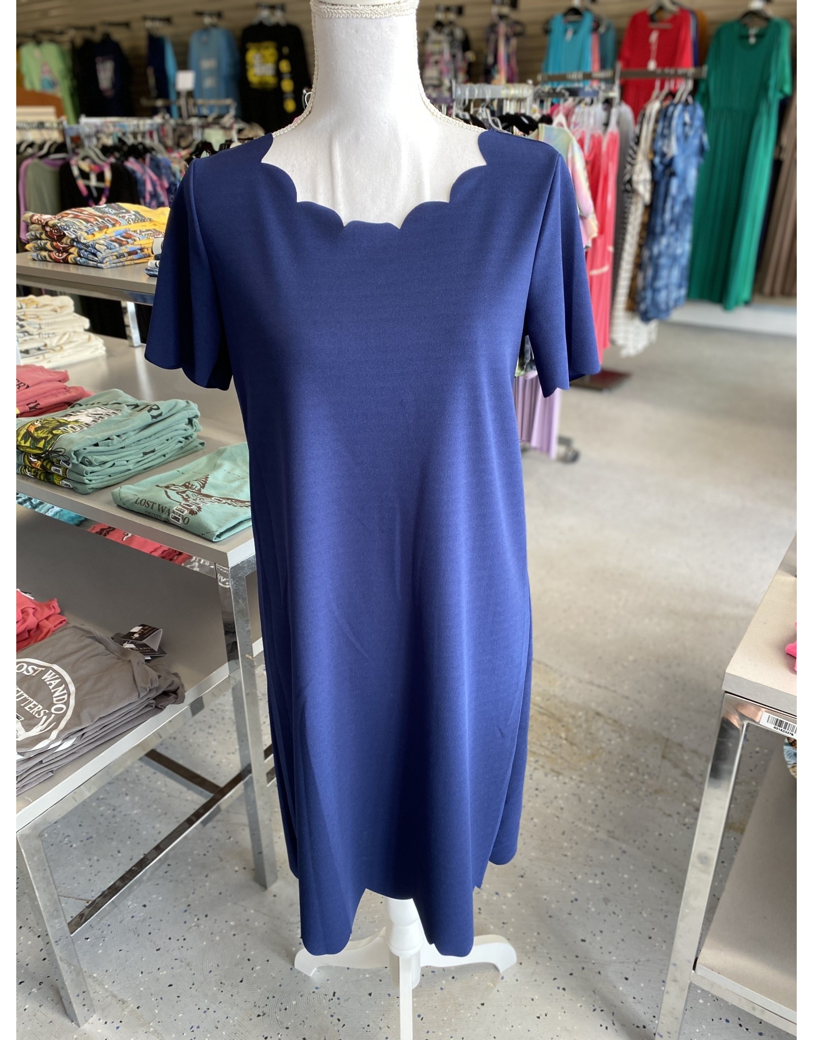 Scalloped Dress