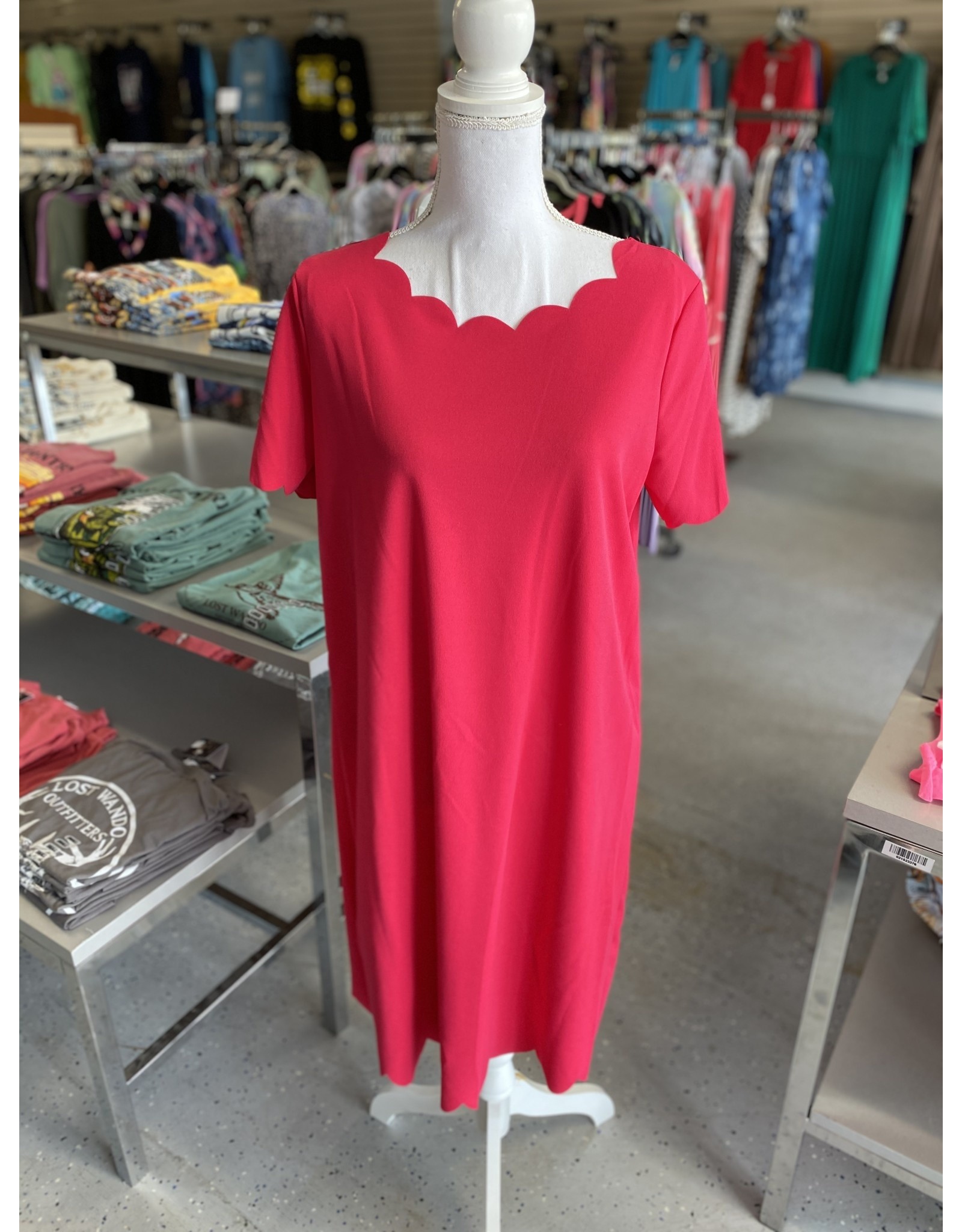 Scalloped Dress