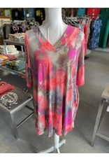 Pink Watercolor Dress