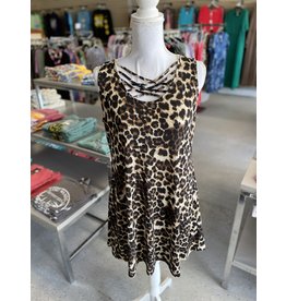 Sleeveless Cheetah dress