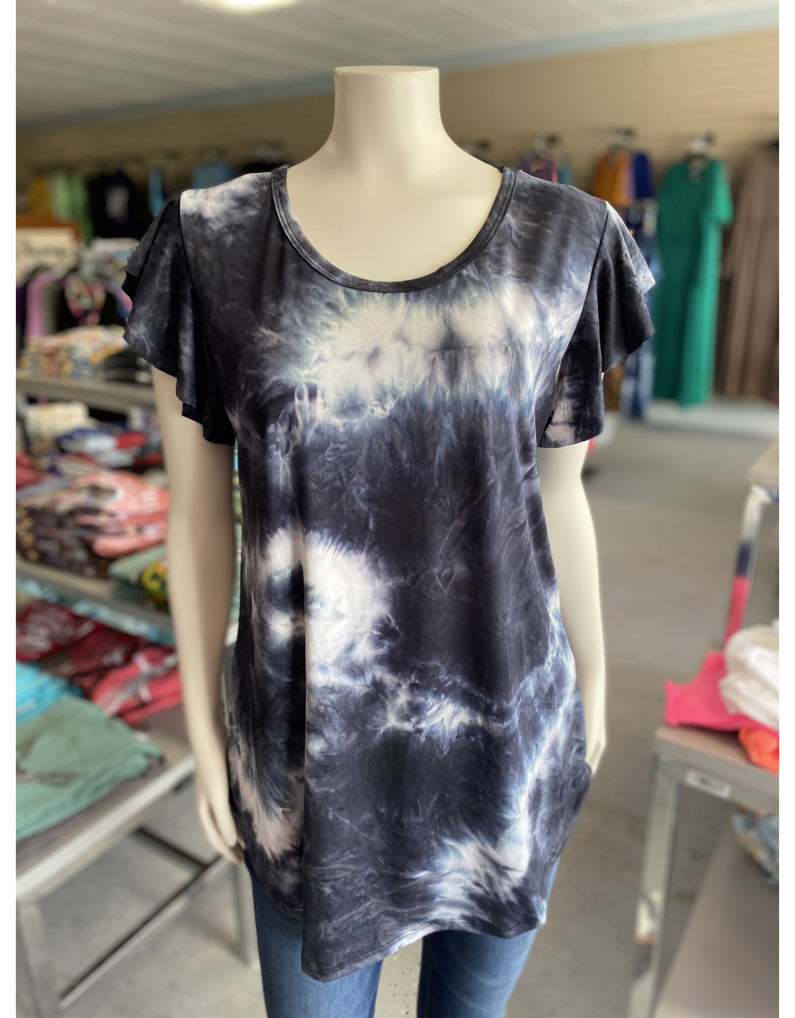 Deep Navy Tie Dye