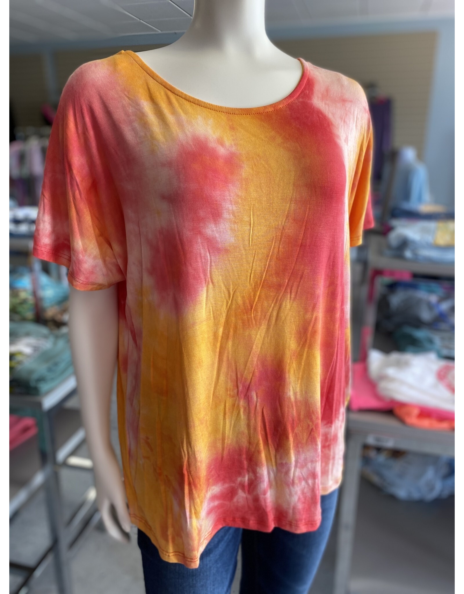 Open Back Tie Dye
