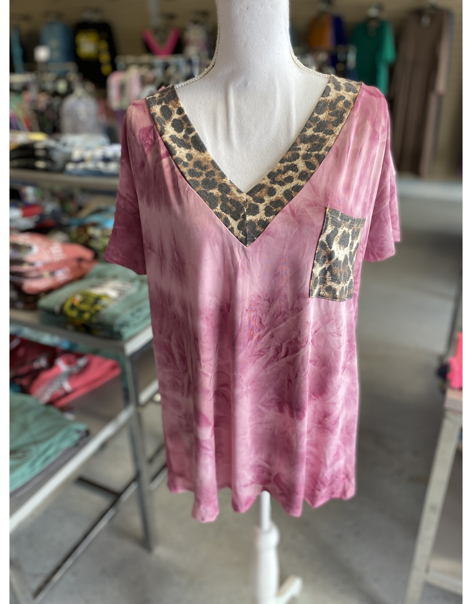 Mauve Cheetah Pocket