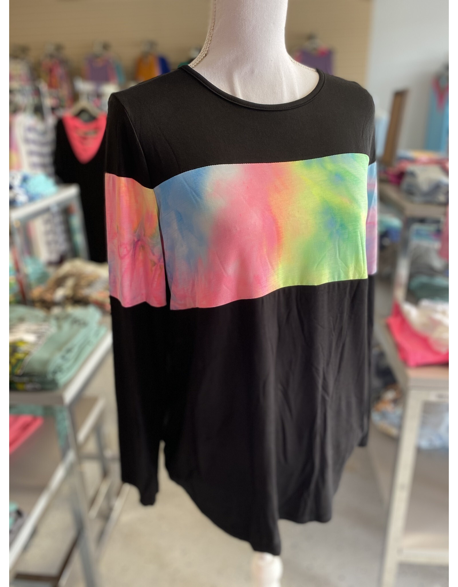 Tie Dye Color Block