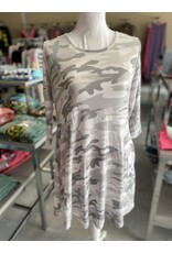Grey Camo Dress