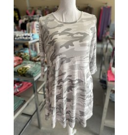 Grey Camo Dress