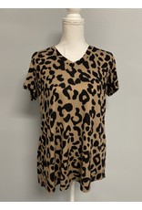 Mocha Leopard Top