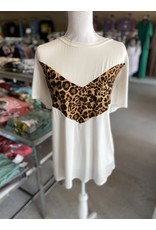 White/Cheetah Chevron