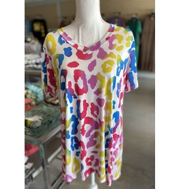 Rainbow Leopard Top