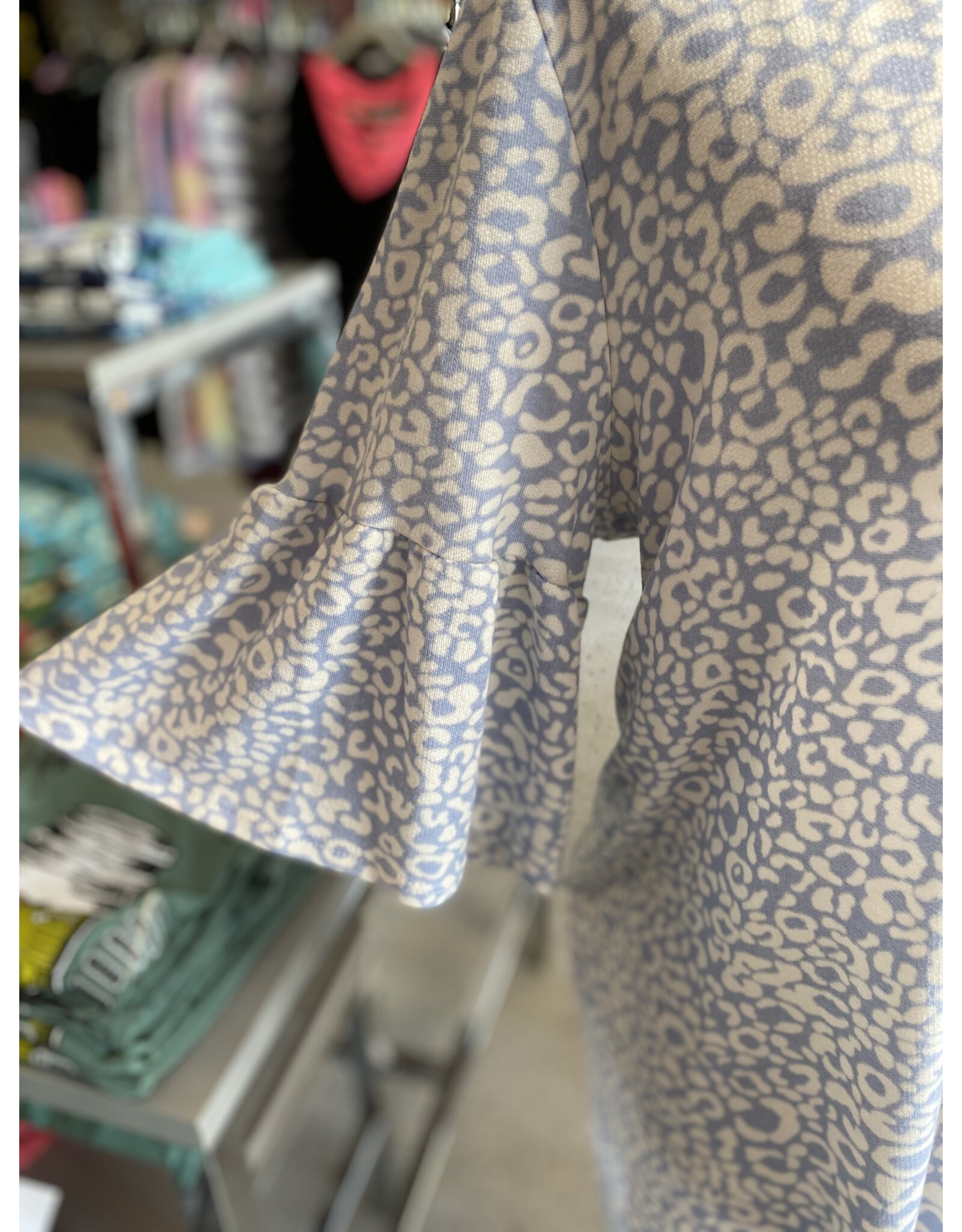 Mint Leopard Dress